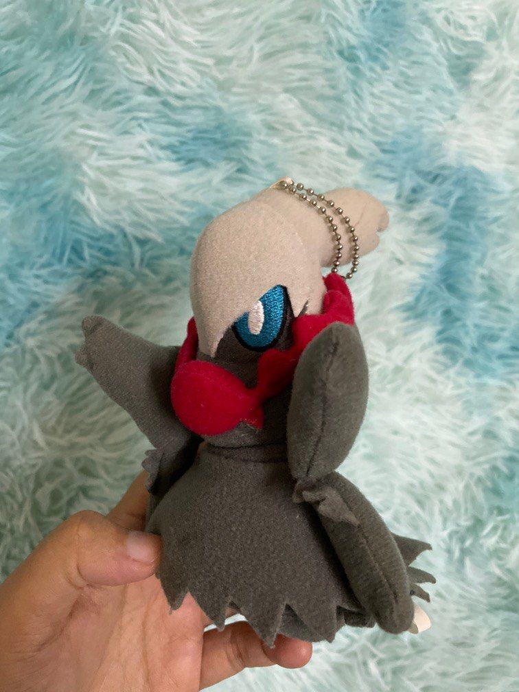 Pokemon darkrai plush keychain hobbies toys toys games on carousell