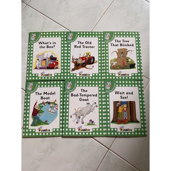 Preloved Jolly Phonics Book Level 3 Inky Mouse & Friends Series 6books