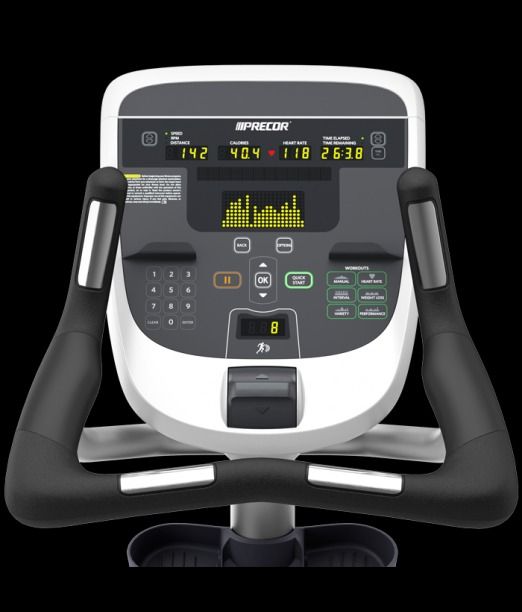 Precor 835 upright 2025 bike