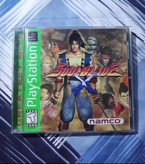 PS1 Soul Blade Greatest Hits (CIB) NTSC-U/C Original Playstation 1 Game