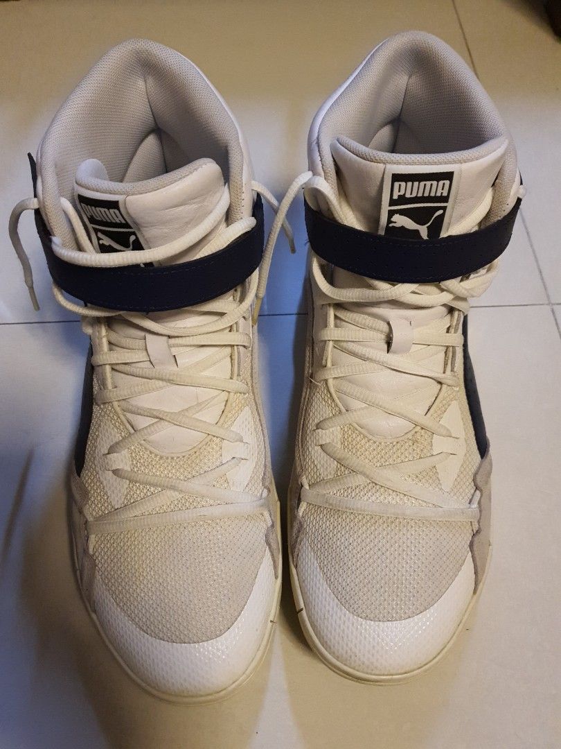 Puma hi top discount shoes