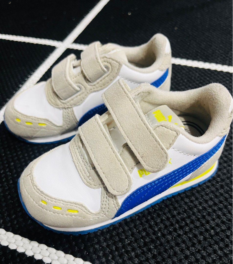 All white cheap pumas kids