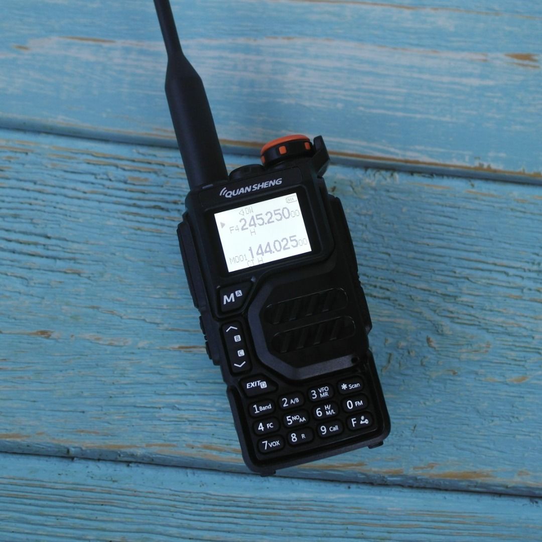 Quansheng UV-K5 (8) Dual-Band Walkie-Talkie: AM/FM, Long Range, Ham Radio