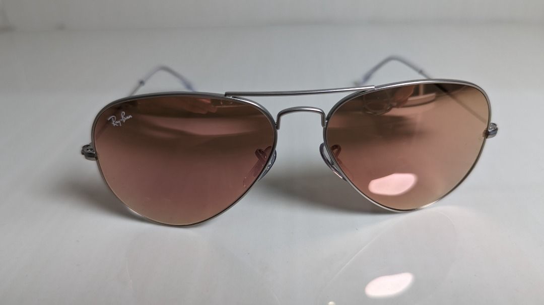 Ray ban aviator rb3025 large metal top