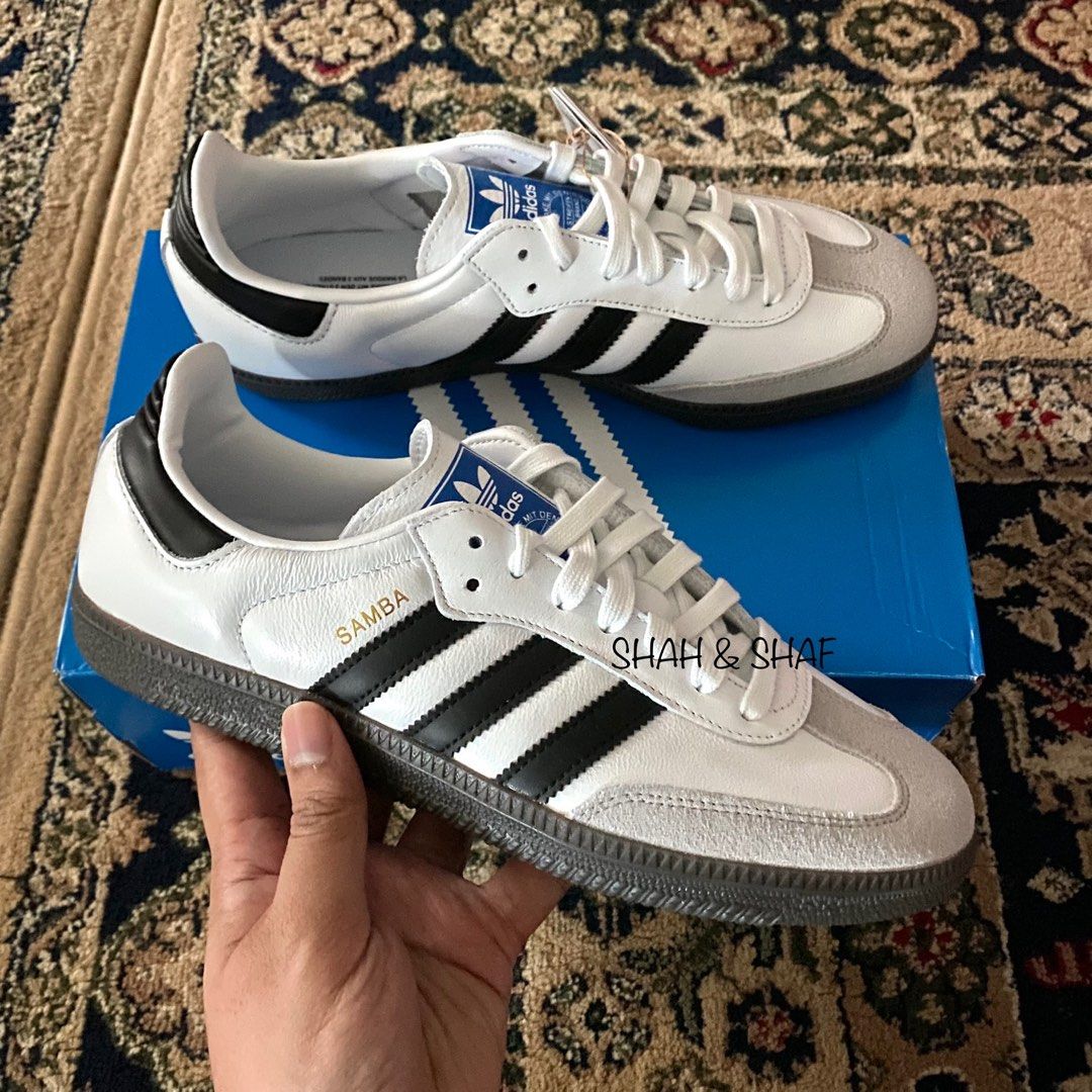READY STOCK Adidas Originals Samba Og White UK8
