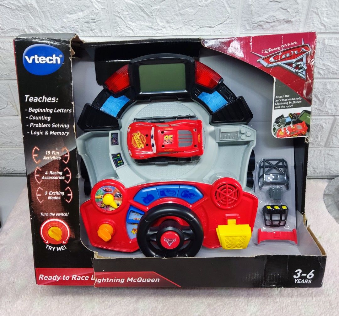 Vtech ready to race lightning mcqueen on sale
