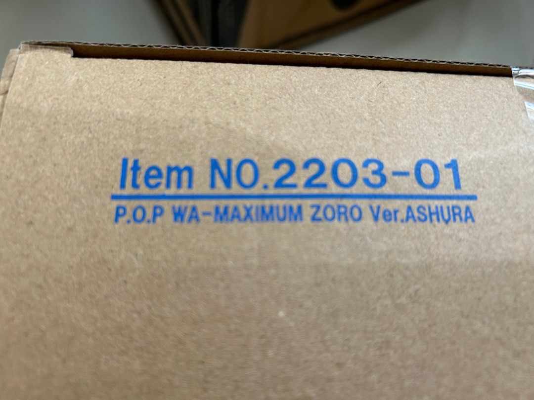 【Ready-stock]POP ZORO megahouse pop one piece-zoro 海贼王 索隆 #海贼王 #模型 #手办 #figures (Category: Toy Figures) located in Singapore. Submitted by jmfplaystore (Listing ID 1230974479, Image 3). Description: 26cm height ZORO megahouse POP Box condition 8/10 (if you are perfect box maker please skip this post) Self collect at Hougang 1 with 5 dollars discount .