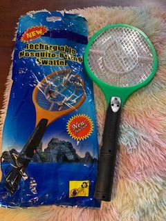 Rechargeable Mosquito Swatter 170 pesos