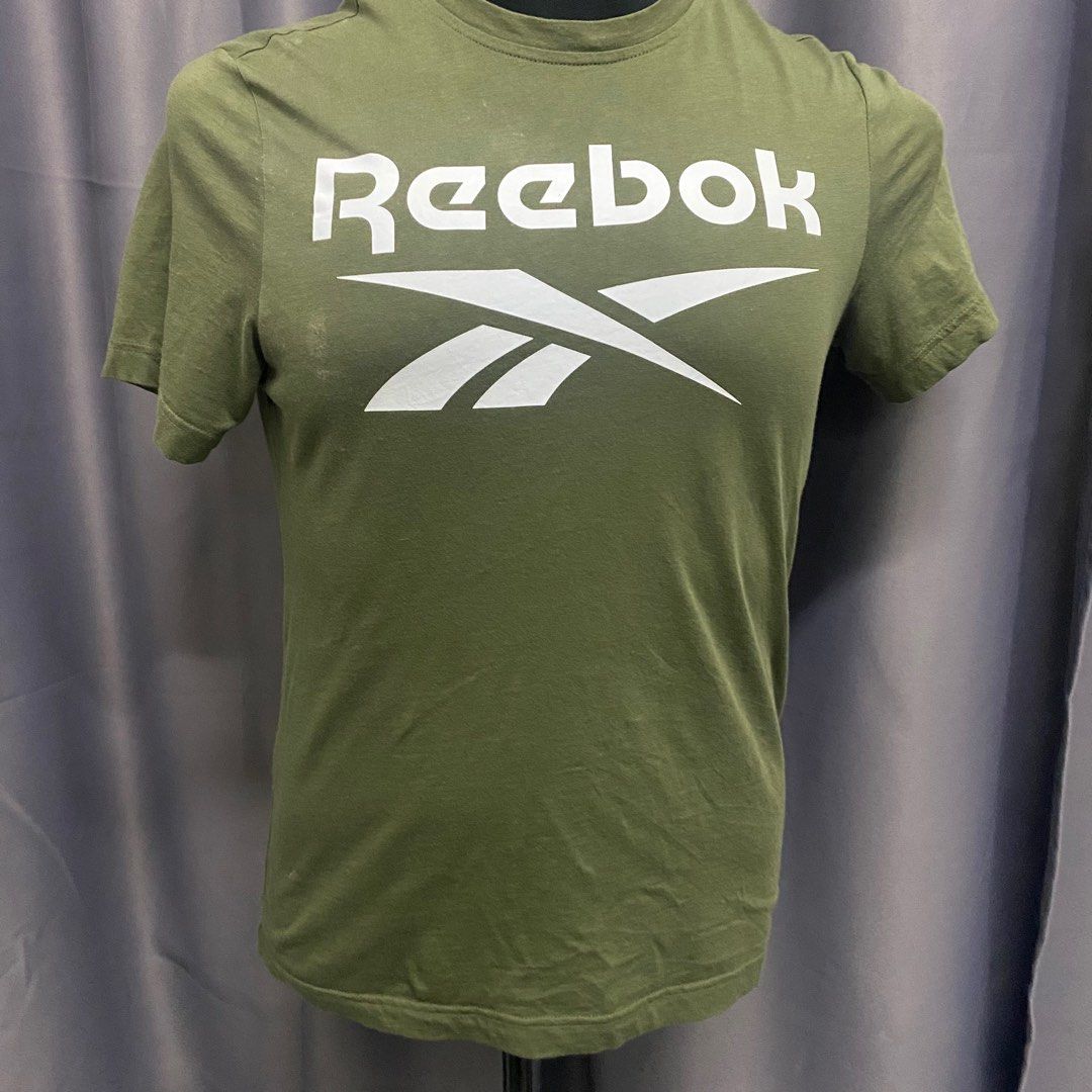 Reebok khaki green Men s Fashion Tops Sets Tshirts Polo
