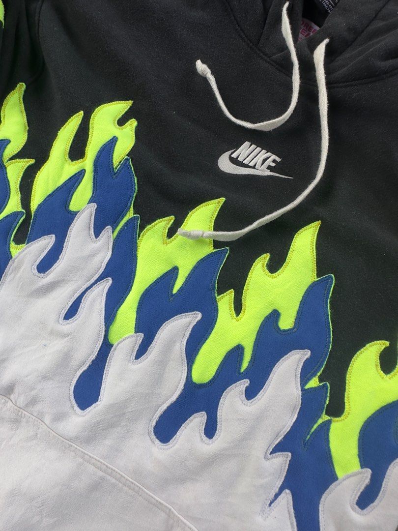 reworked nike bag