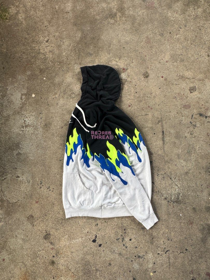 reworked nike hoodie