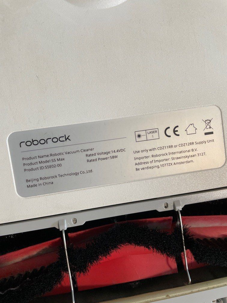 Roborock S5 Max [with extra filter, replaced side & main brushes], TV