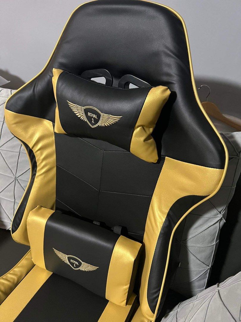 Sale Price Royal 1 Gaming Chair with Headrest Back Massager and