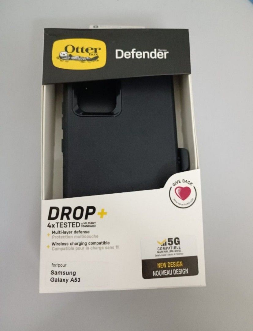 Samsung Galaxy A53 5G OTTERBOX Defender Case, Mobile Phones & Gadgets