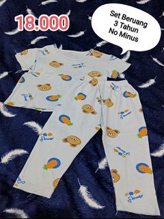 Set anak beruang biru