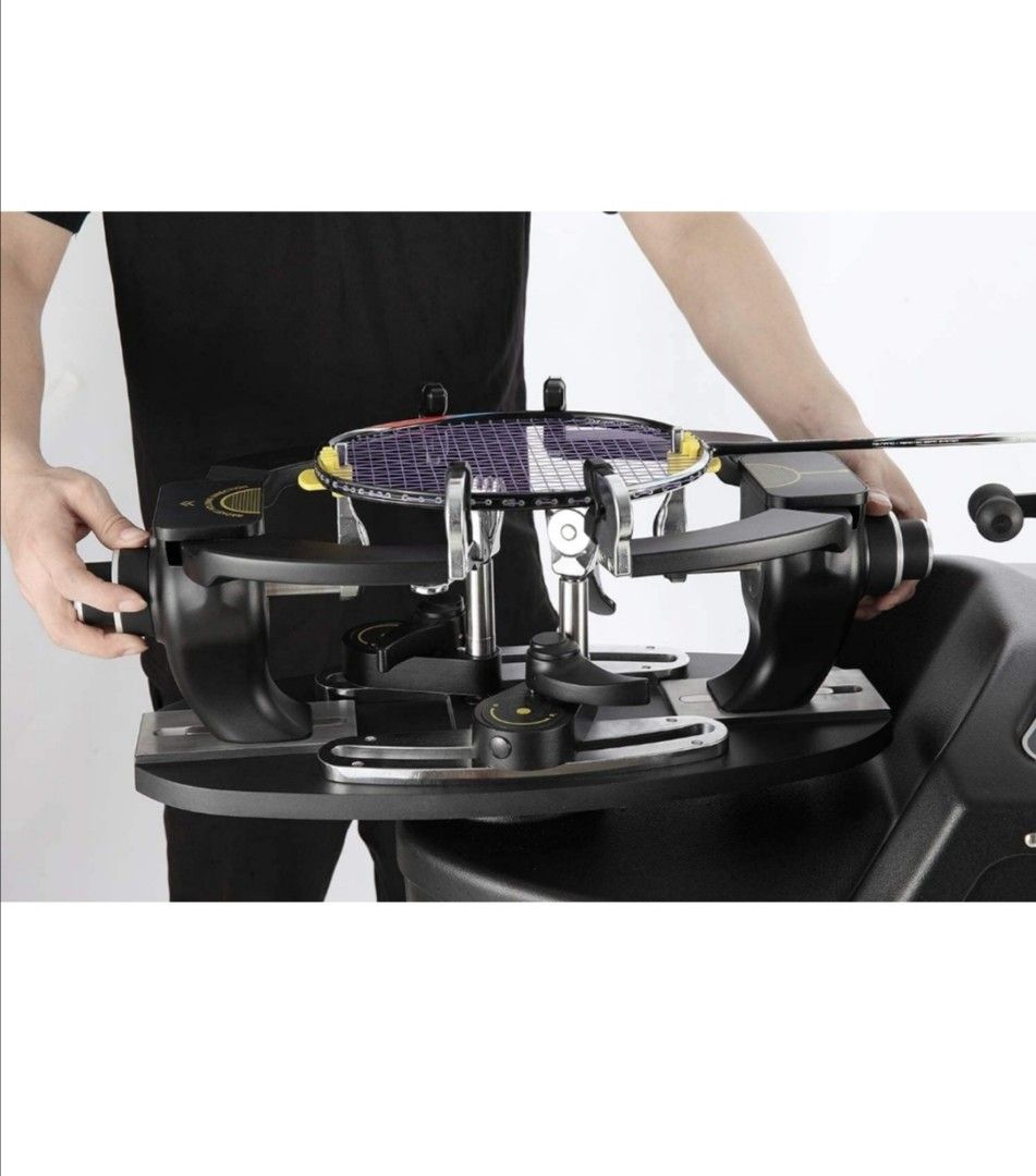 SIBOASI Stringing Machine Tennis Badminton Electronic Standing Racquet