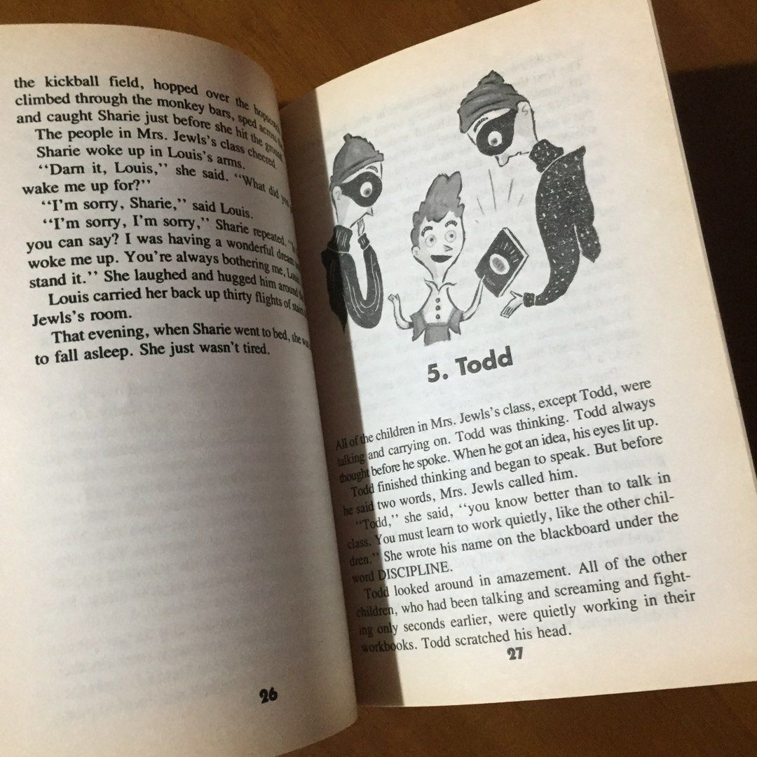 Sideways Stories from Wayside School Louis Sachar Scholastic Paperback Kid  Book