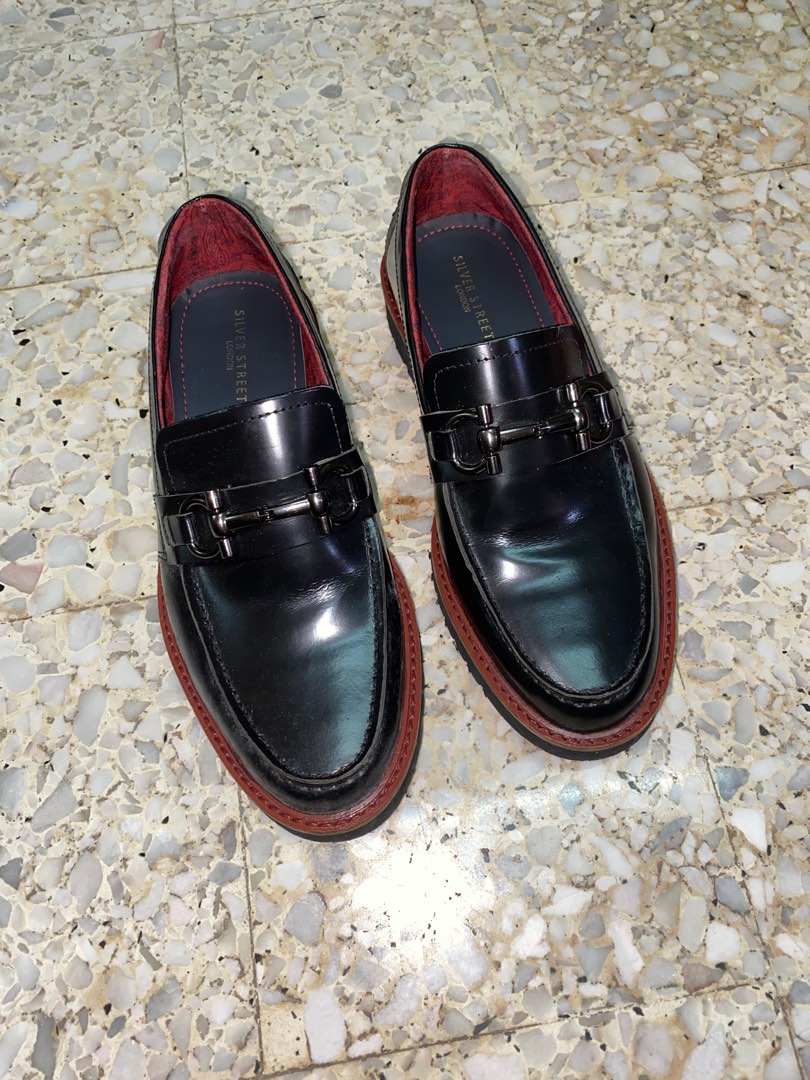 Silver 2025 street loafers