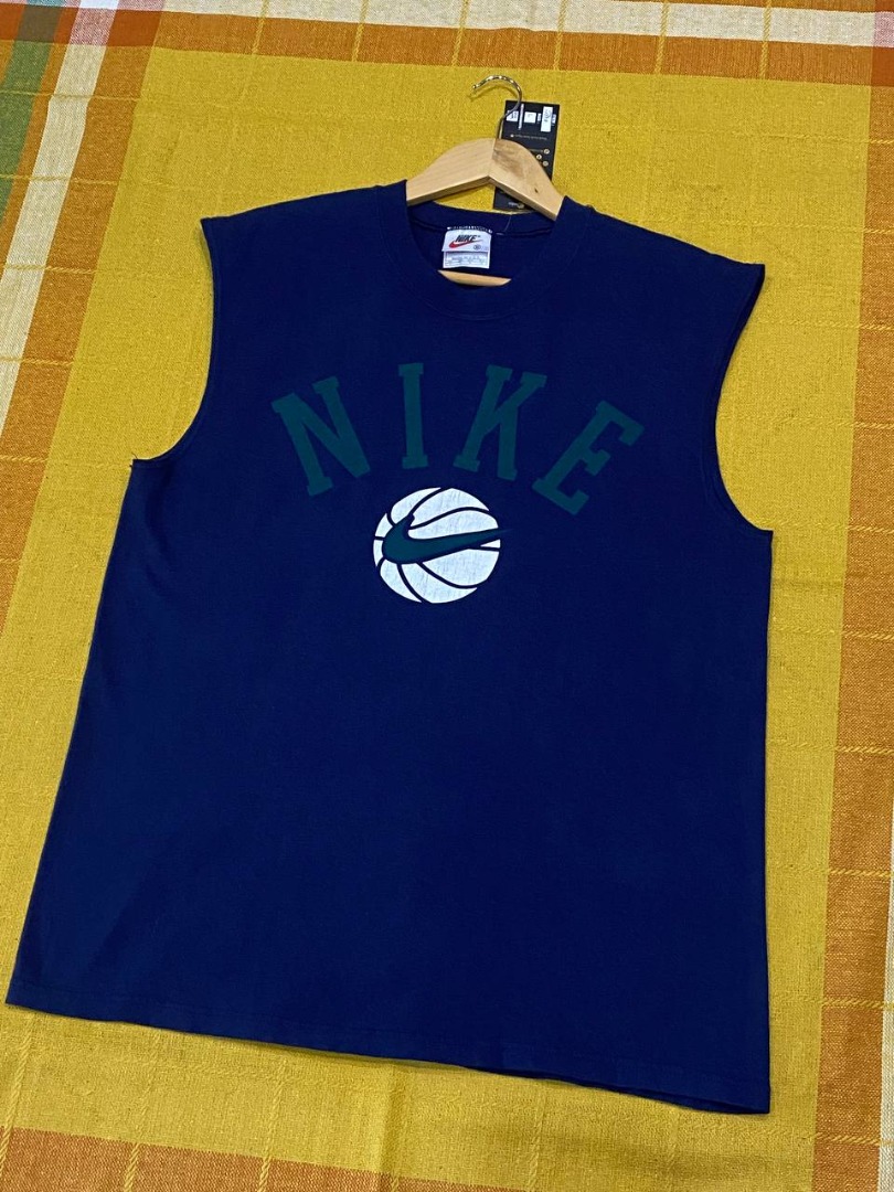 Size L Original NIKE Sleeveless T shirt Men s Fashion Tops