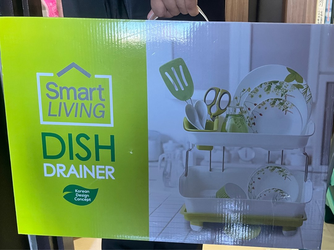 Smart living Dish drainer korean design concept, Furniture & Home