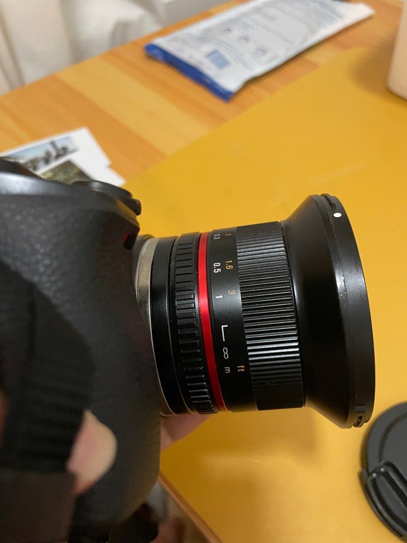 Sony A6000 and samyang lens, Photography, Cameras on Carousell