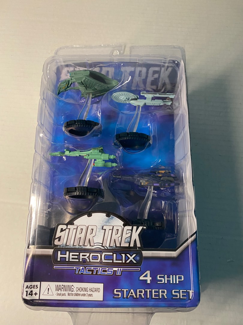 HeroClix: Star Trek Tactics II Starter Set | Gioco Da Tavolo Con Navi E Mappe | Set Base Per Collezionisti E Giocatori +14 Anni - 3