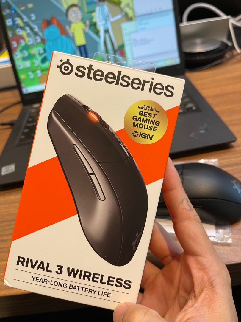 Steelseries Rival 3 wireless on Carousell