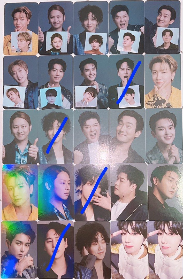 SUPER JUNIOR 2023 SEASON GREETINGS PHOTOCARD LEETEUK HEECHUL YESUNG