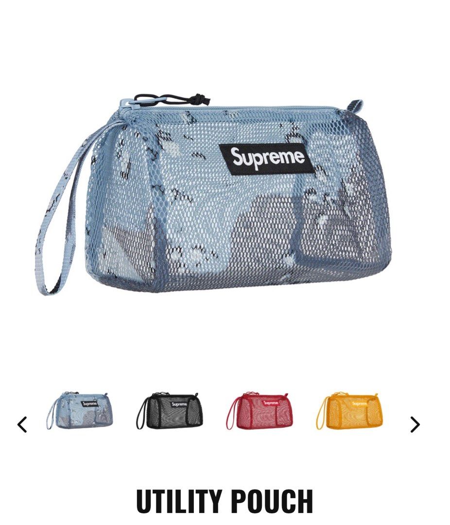 Supreme Utility Pouch Blue camo - バッグ