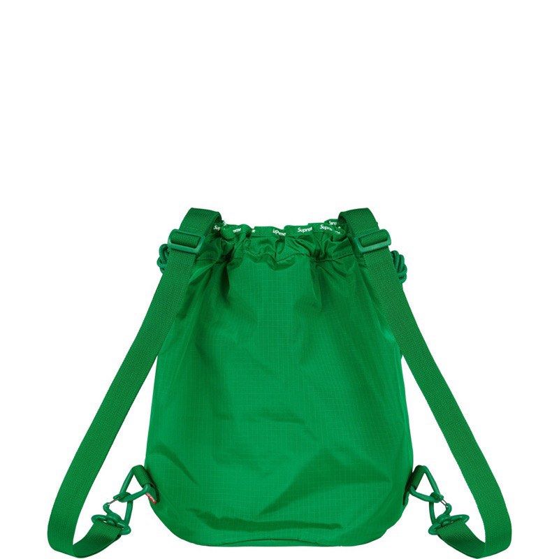 SUPREME MESH SMALL BACKPACK 綠色 網狀 束口袋 揹包 後背包 背袋