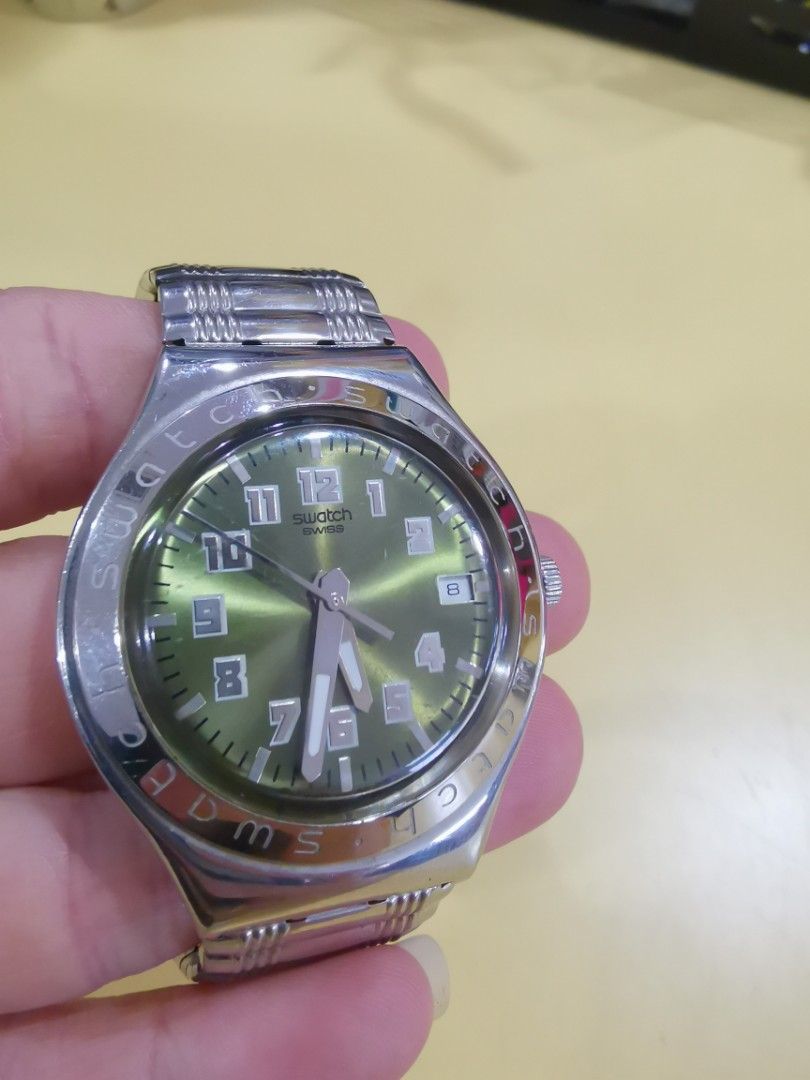 SWATCH SWISS Men Watch Swatch Irony Stainless Steel Water