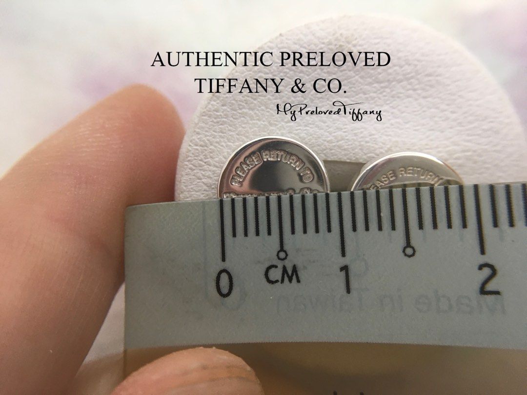 Return to tiffany deals circle stud earrings