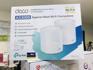 💯TP-Link Deco X50 AX3000 Whole Home Mesh WiFi 6 2PACK