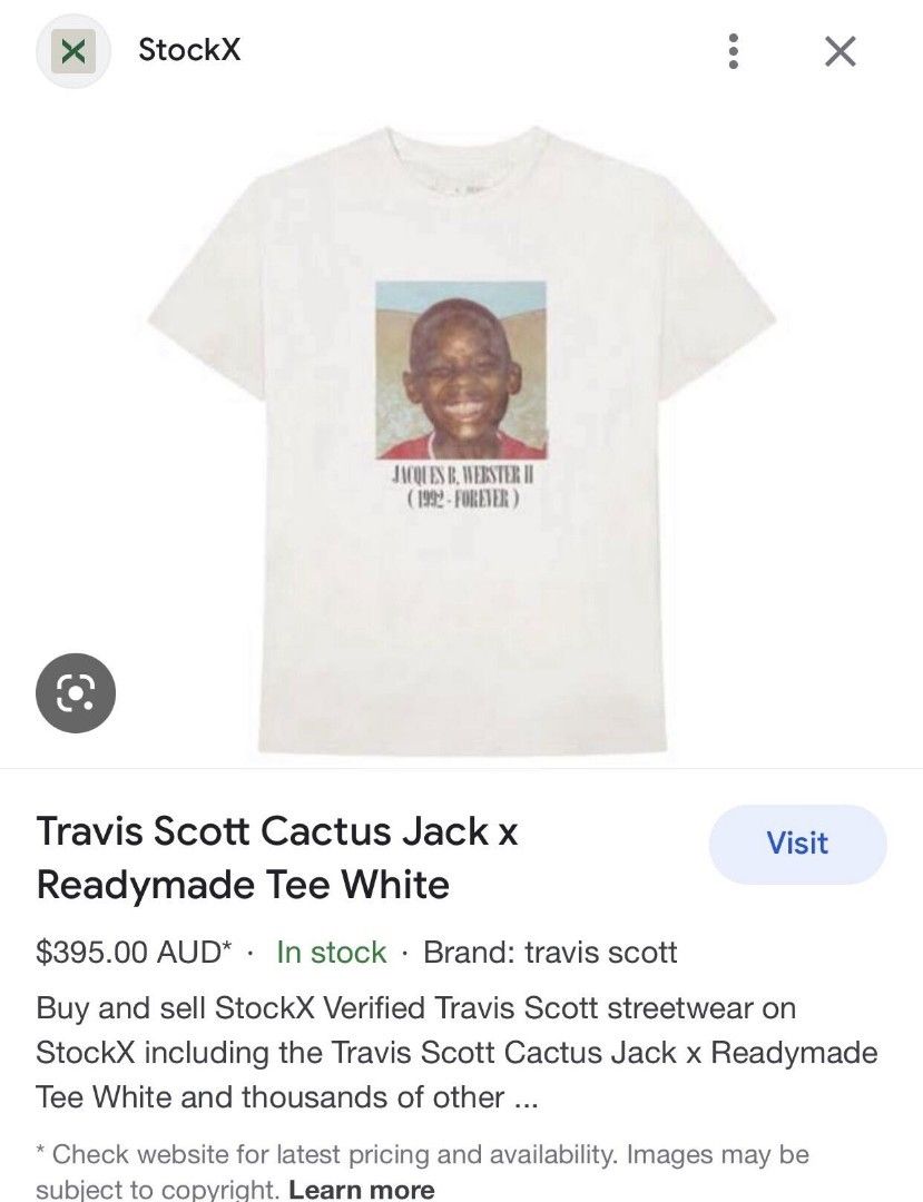 Travis scott cactus jack x readymade tshirt!, Luxury, Apparel on