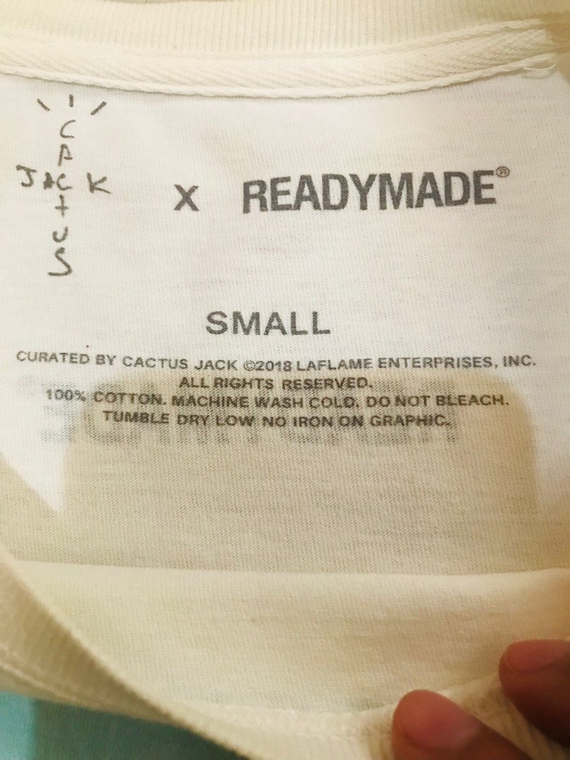 Cactus jack 2025 x readymade