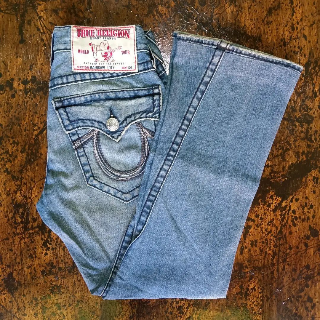 True religion top rainbow joey