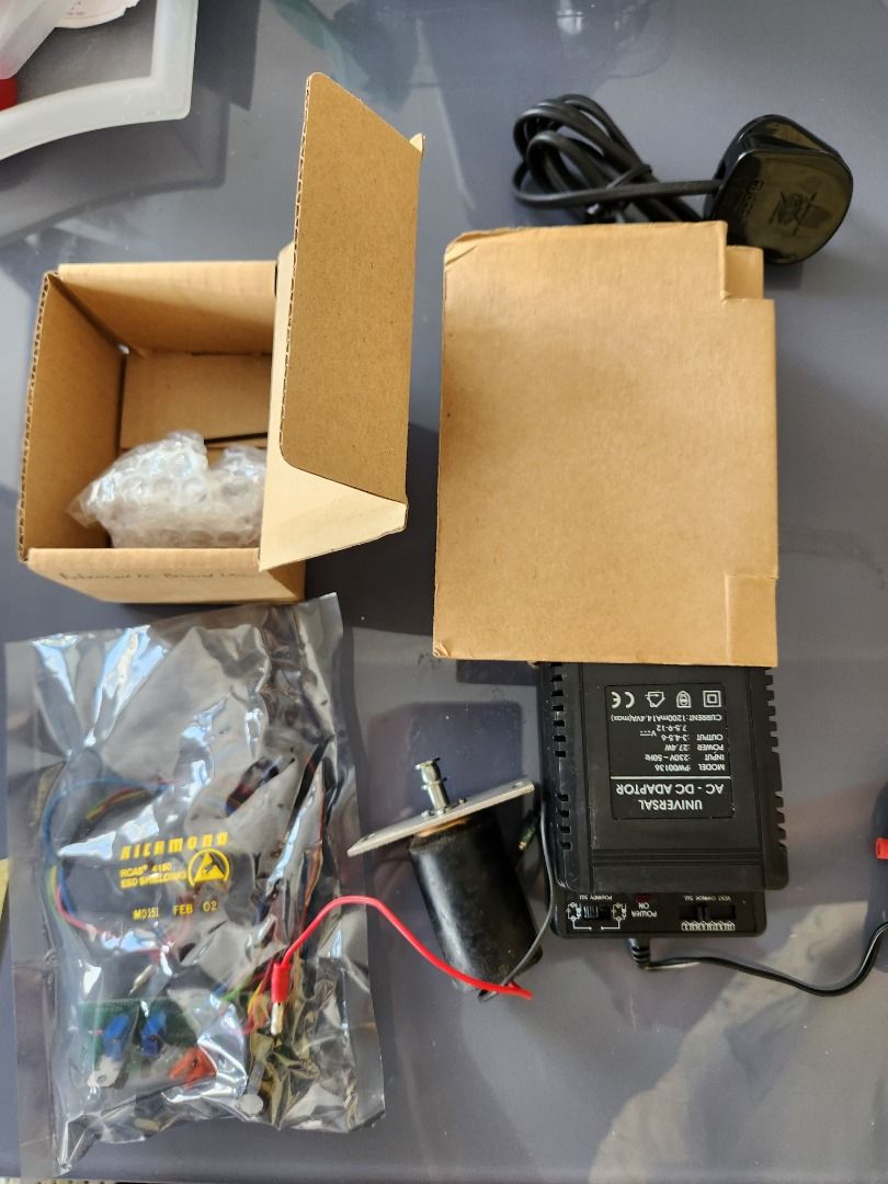 Turntable DC motor/ controller and transformer, Audio, Other Audio ...
