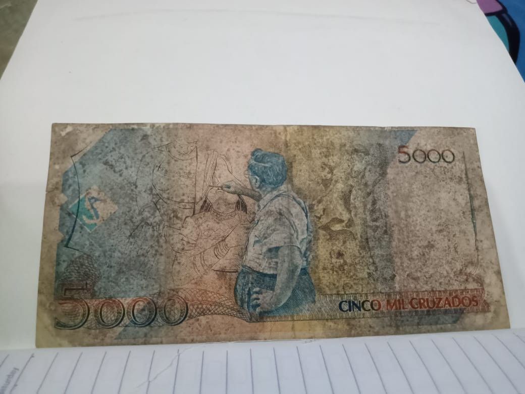 5000 Cinco Mil Cruzados Value 5000 Cinco Mil Cruzados Value