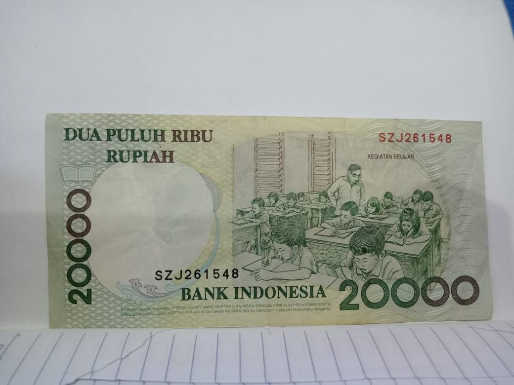 Uang kuno 20.000 rupiah ki hadjar Dewantara, Antik, Uang Lama di Carousell