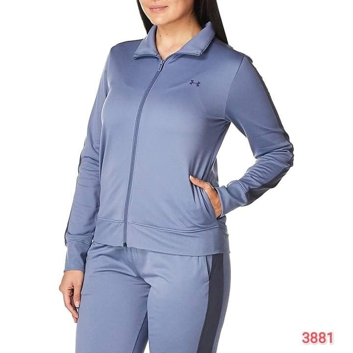 UNDER ARMOUR WOMEN TRICOT JACKET JAKET SPORT WANITA 3881 Olah