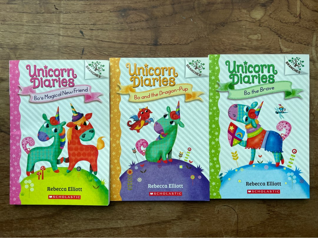 Unicorn Diaries, 興趣及遊戲, 書本 & 文具, 小說 & 故事書 - Carousell