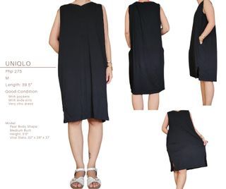 Uniqlo Black Dress