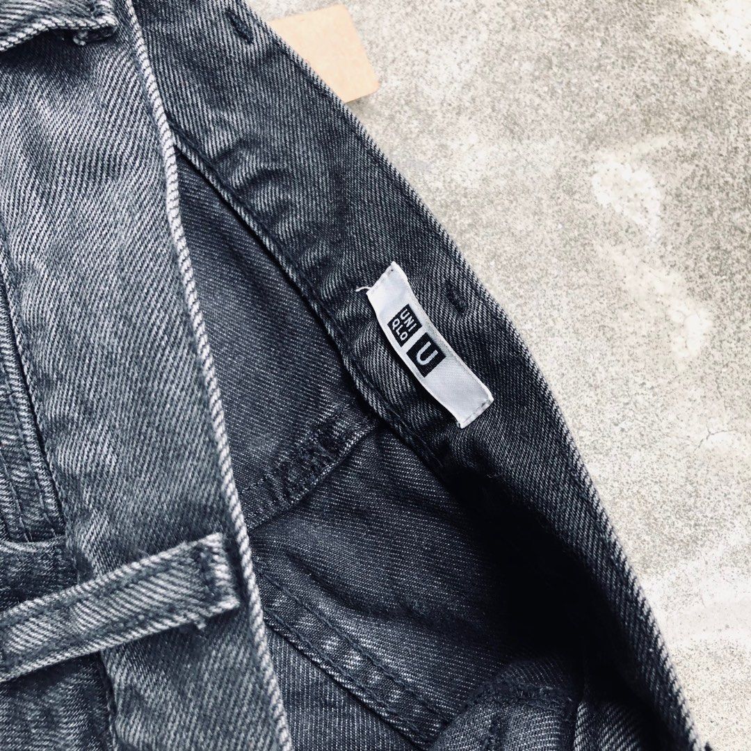 Uniqlo jeans shop fade