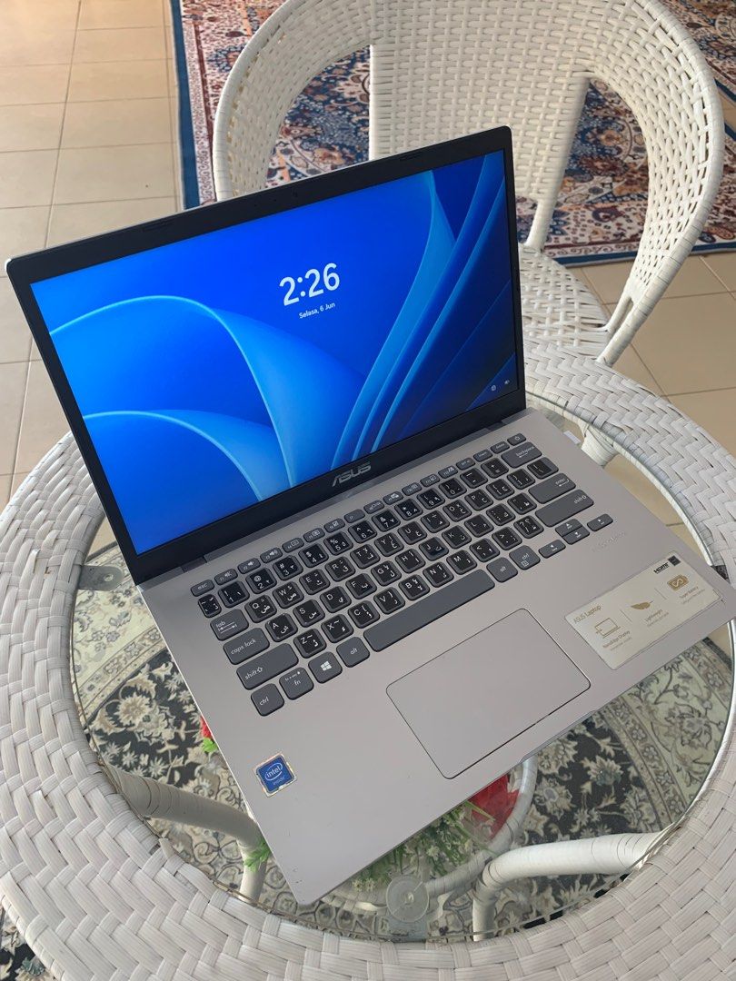 Used Asus Vivobook A409m Laptop 2020 Celeron N4000 4gb256gb Ssd14 Computers And Tech