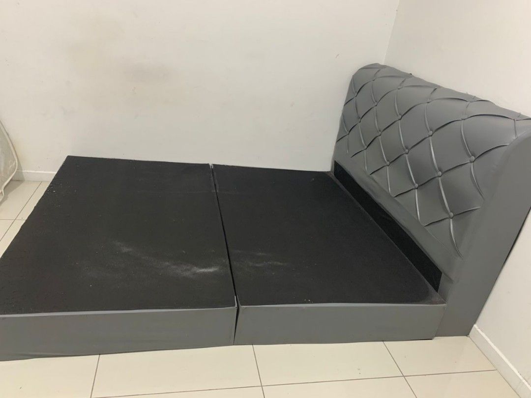 Used Matteress and fairly used bed frame, Furniture & Home Living