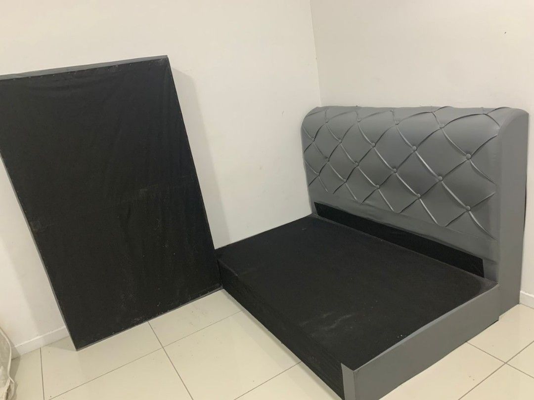 Used Matteress and fairly used bed frame, Furniture & Home Living