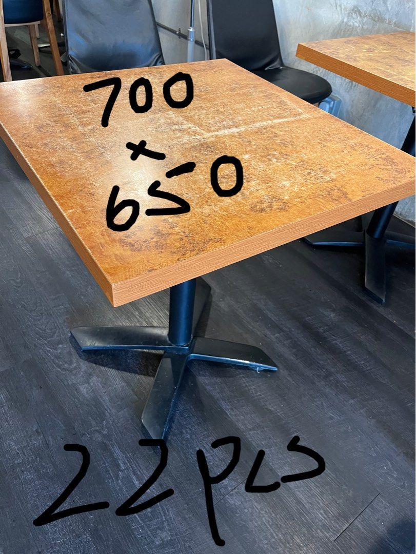 Used restaurant furnitures, Furniture & Home Living, Furniture, Tables