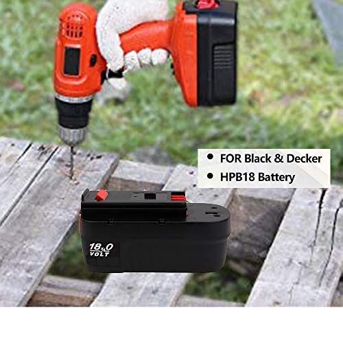 Power Tool Battery Replacement 18V 3000mAh Lithium Battery for Black &  Decker 244760-00, A1718, A18, Hpb18, Hpb18 - China Battery, Black& Decker  Cordless Battery