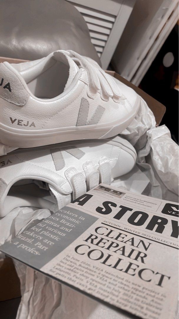 Veja lilac and neon orange hot sale
