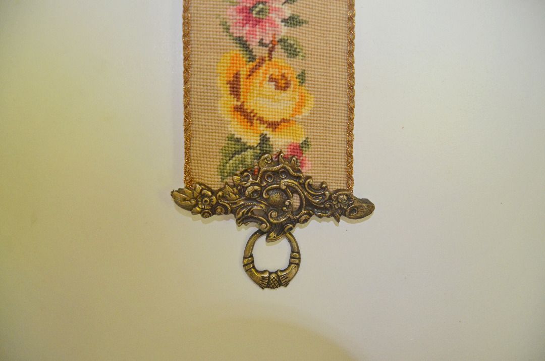 Floral Bell Pull